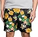FOCO NHL Pittsburgh Penguins Mens Team Logo Floral Hawaiian Swim Suit Trunks, Team Color