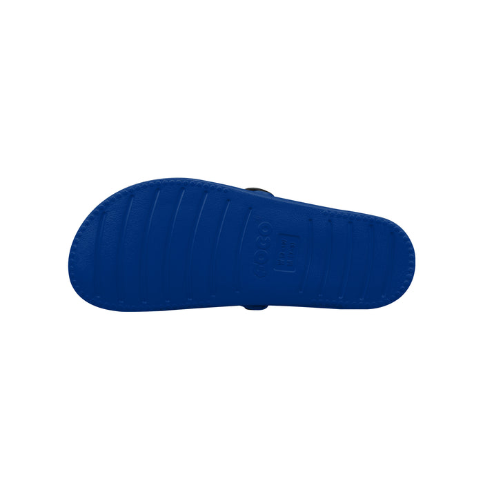 FOCO Open Back Buckle Clog – Comfortable Slip-On Sandals for MLB Fans, Los Angeles Dodgers Dark Blue