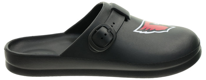 FOCO Open Back Buckle Clog – Comfortable Slip-On Sandals for NFL Fans, Arizona Cardinals