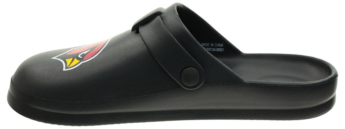FOCO Open Back Buckle Clog – Comfortable Slip-On Sandals for NFL Fans, Arizona Cardinals