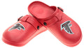 FOCO Open Back Buckle Clog – Comfortable Slip-On Sandals for NFL Fans, Atlanta Falcons