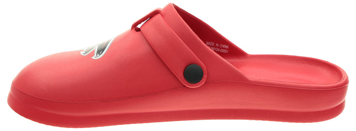 FOCO Open Back Buckle Clog – Comfortable Slip-On Sandals for NFL Fans, Atlanta Falcons
