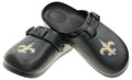 FOCO Open Back Buckle Clog – Comfortable Slip-On Sandals for NFL Fans, New Orleans Saints