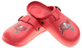 FOCO Open Back Buckle Clog – Comfortable Slip-On Sandals for NFL Fans, Tampa Bay Buccaneers