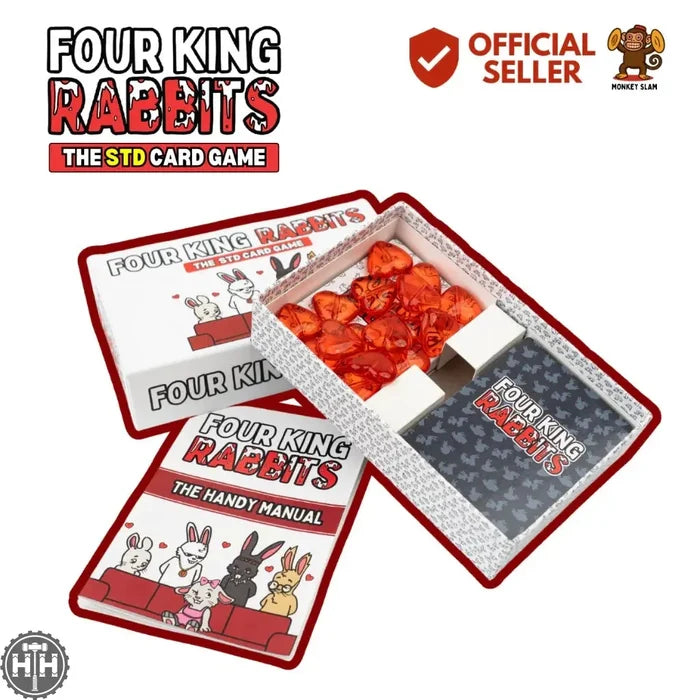 Four King Rabbits Card Game Board & Card Games Monkey Slam