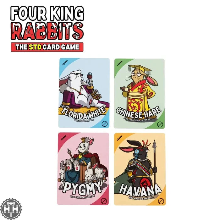 Four King Rabbits Card Game Board & Card Games Monkey Slam