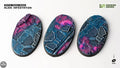 Alien Infestation Bases Oval 75mm (x3) Alien Infestation Bases Oval Gamers Grass