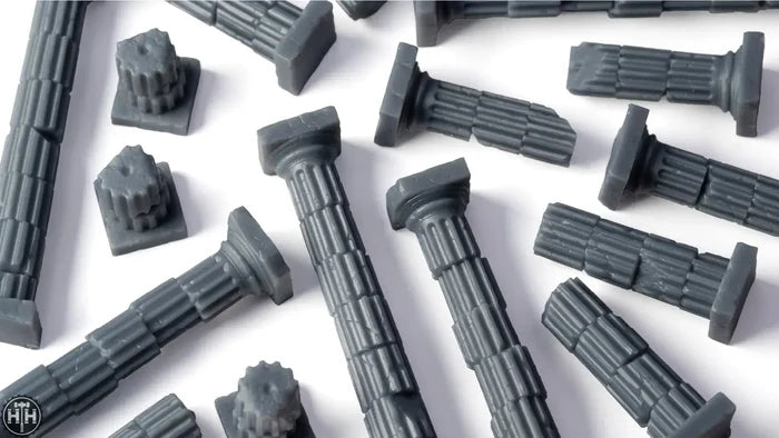 GamersGrass Basing Bits - Ancient Columns GamersGrass