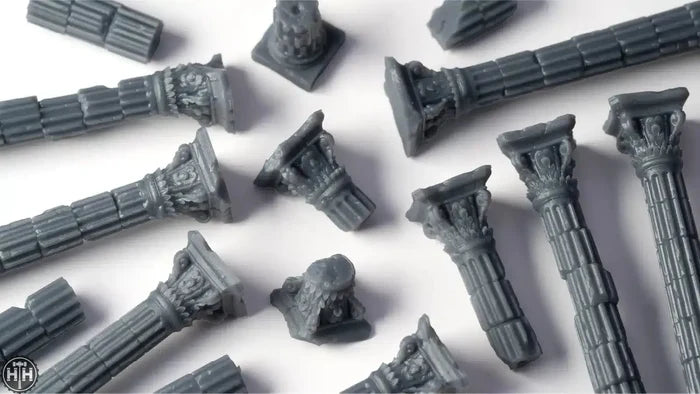 GamersGrass Basing Bits - Ancient Columns GamersGrass