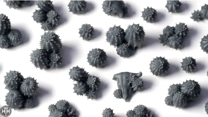 GamersGrass Basing Bits - Barrel Cacti GamersGrass