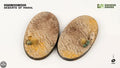 Deserts of Maahl Oval 90mm (x2) Deserts of Maahl Bases Gamers Grass