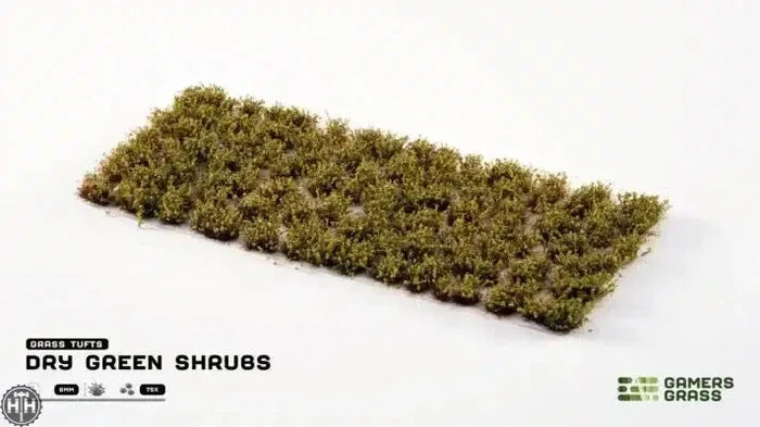 GamersGrass Dry Green Shrubs Flowers Gamers Grass