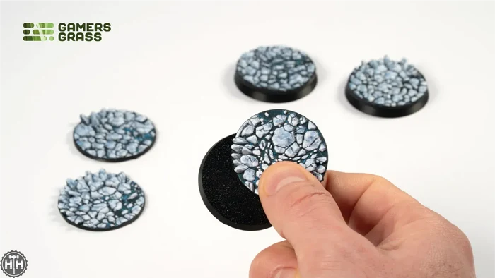 GamersGrass Frost Lake - Round 40mm (x5) GamersGrass