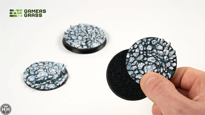 GamersGrass Frost Lake - Round 50mm (x3) GamersGrass