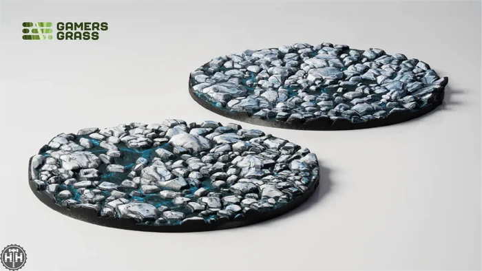 GamersGrass Frost Lake - Round 60mm (x2) GamersGrass