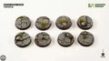 GamersGrass Temple - Round 28mm (x8) Temple Bases Gamers Grass