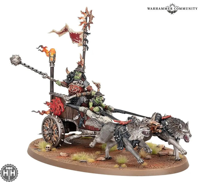 Gloomspite Gitz: Snarlboss On War-Wheela Gloomspite Gitz Games Workshop