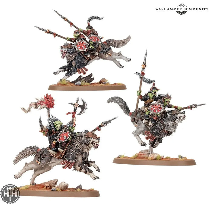 Gloosmpite Gitz: Snarlpack Cavalry Gloomspite Gitz Games Workshop
