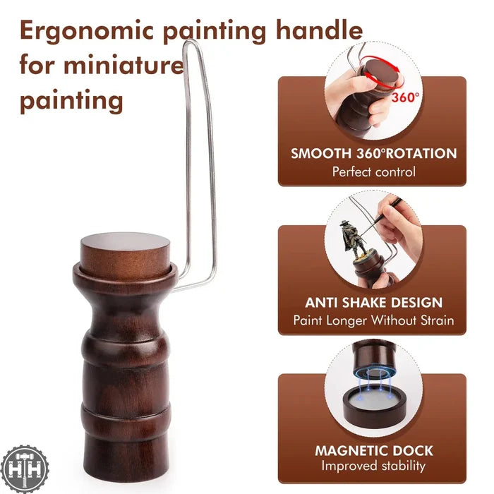 Golden Maple Paint Handle one Set Golden Maple