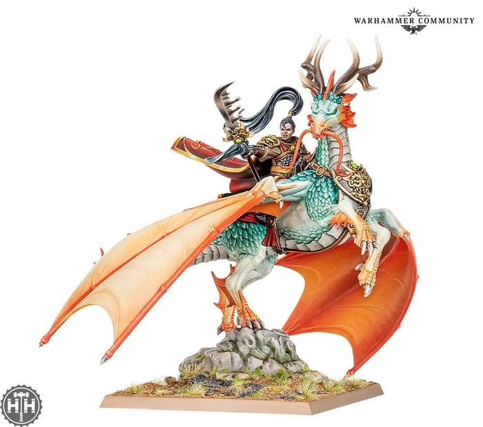 Grand Cathay: Shugengan Lord On Great Spirit Longma Grand Cathay Games Workshop