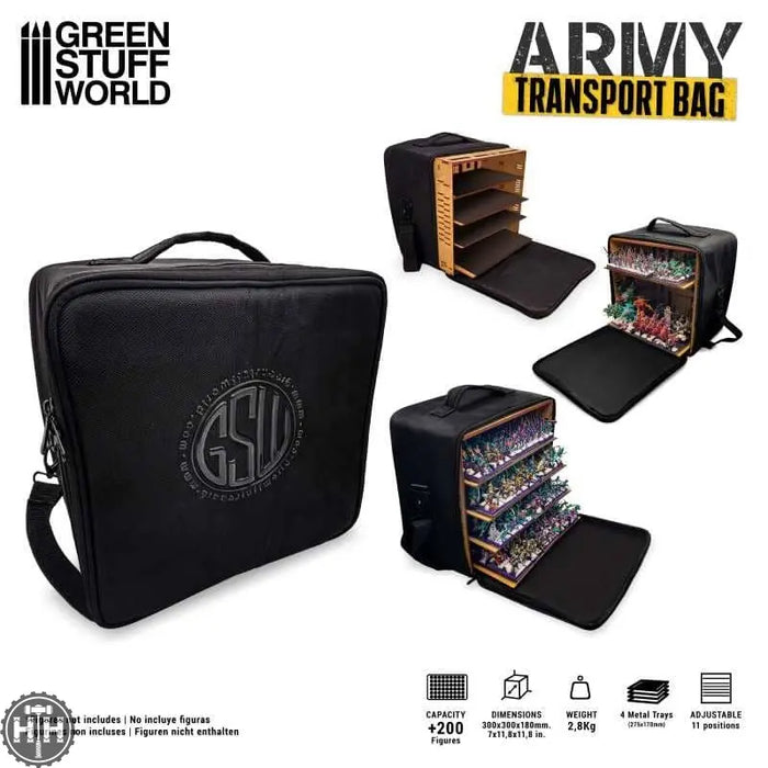 GSW Army Transport Bag Transport Storage Green Stuff World
