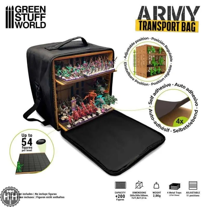 GSW Army Transport Bag Transport Storage Green Stuff World