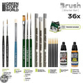 GSW Basic Brush Set Brush Green Stuff World