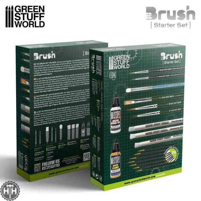 GSW Basic Brush Set Brush Green Stuff World