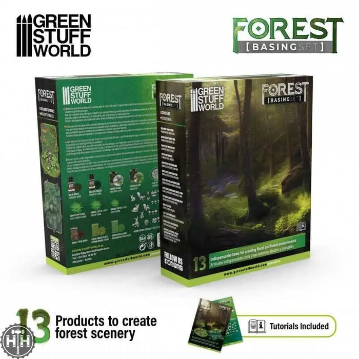 GSW Basing Sets - Forest Basing Green Stuff World