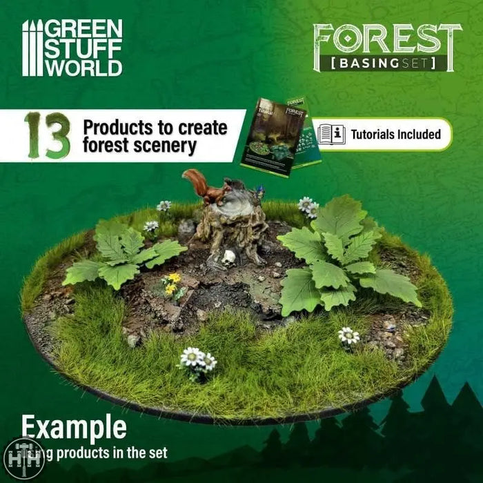 GSW Basing Sets - Forest Basing Green Stuff World