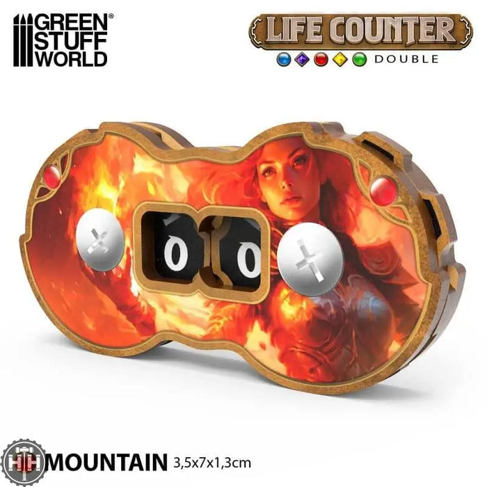 GSW Double life counters - Mountain Gaming Tools Green Stuff World