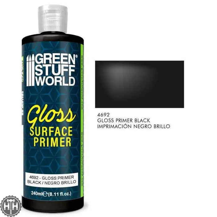 GSW GLOSS SURFACE PRIMER BLACK 240 ml Primer Green Stuff World