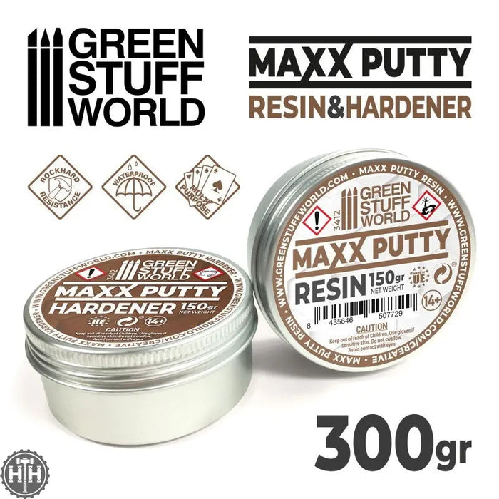GSW MAXX PUTTY 300gr Putty Green Stuff World