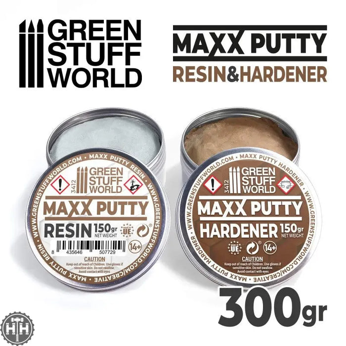 GSW MAXX PUTTY 300gr Putty Green Stuff World