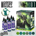 GSW Paint Set - Dipping collection 01 Dipping Paint Green Stuff World