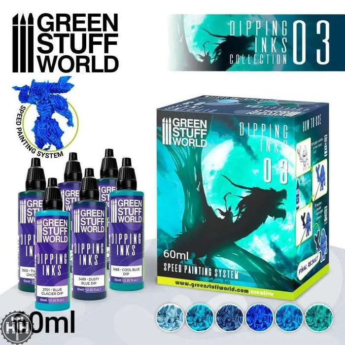 GSW Paint Set - Dipping collection 03 Dipping Paint Green Stuff World