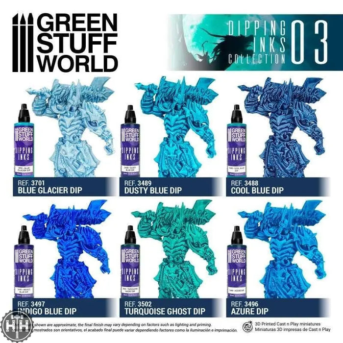 GSW Paint Set - Dipping collection 03 Dipping Paint Green Stuff World