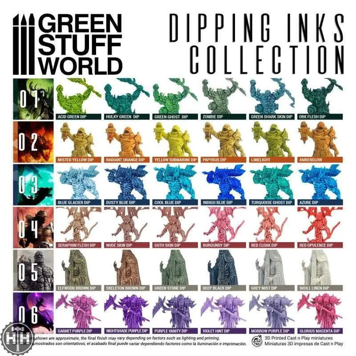 GSW Paint Set - Dipping collection 03 Dipping Paint Green Stuff World