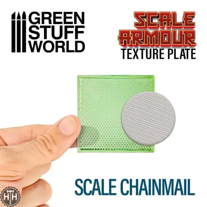 GSW Texture Plate - Scales Texture Plate Green Stuff World