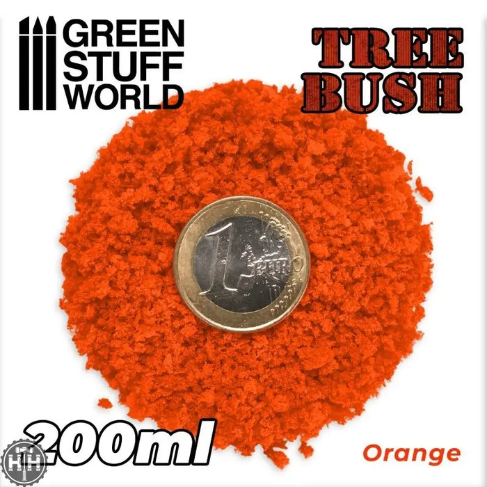 GSW Tree Bush Clump Foliage - Orange - 200ml Flock Green Stuff World