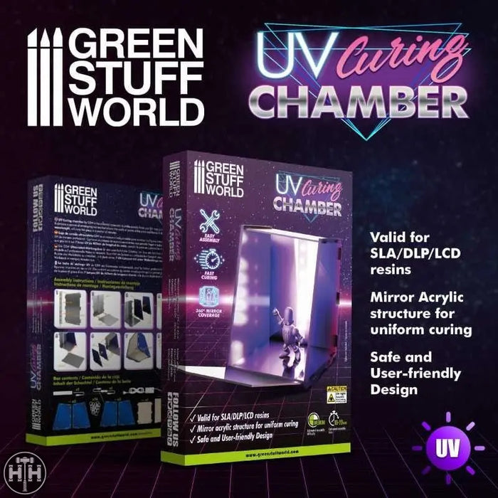 GSW UV Curing chamber UV Lamp Green Stuff World