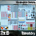 GSW Waterslide Decals - Heraldry GSW Hobby Green Stuff World
