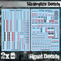 GSW Waterslide Decals - Robot Signals GSW Hobby Green Stuff World