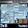 GSW Waterslide Decals - Undead GSW Hobby Green Stuff World