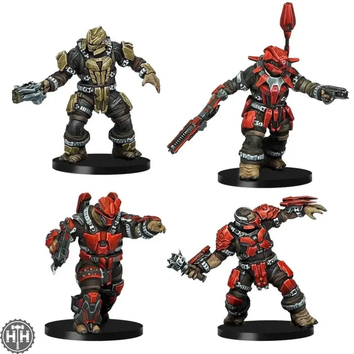 Halo Flashpoint: Jiralhanae Fireteam Halo Flashpoint Mantic Games