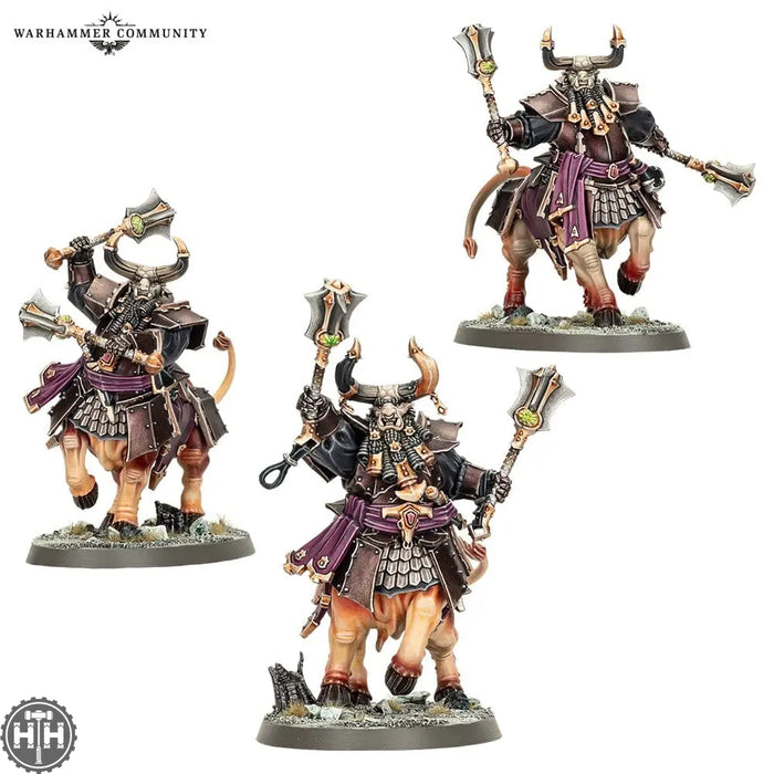 Helsmiths Of Hashut: Bull Centaurs Helsmiths of Hashut Games Workshop