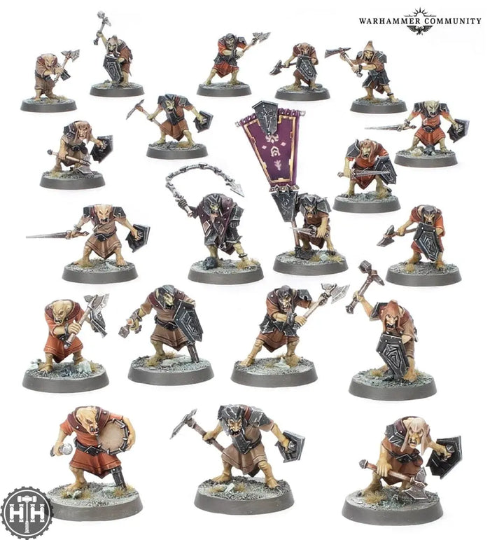 Helsmiths Of Hashut: Hobgrot Vandalz Helsmiths of Hashut Games Workshop