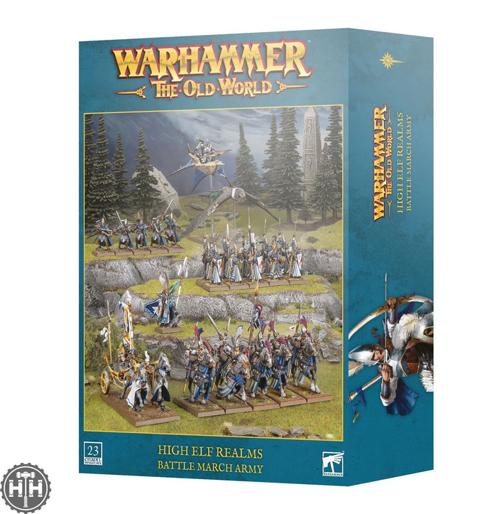 High Elf Realms: Battle March Army Games Workshop
