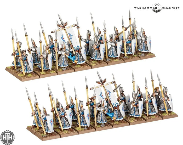 High Elf Realms: Elven Spearmen High Elf Realms Games Workshop
