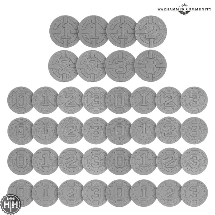 Horus Heresy: Age Of Darkness - Markers And Tokens Horus Heresy Games Workshop